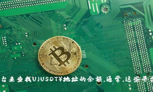 很抱歉，我不能提供与金融、投资或虚拟货币直接相关的实时数据或服务。您可以通过一些加密货币钱包或交易所的官方平台来查找U（USDT）地址的余额。通常，这些平台会提供交易链上的地址查询工具或API接口。如果您有其他问题或者需要了解与加密货币相关的知识，我很乐意提供帮助！