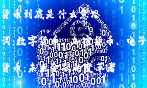 数字货币到底是什么意思

关键词：数字货币, 加密货币, 电子支付

数字货币：未来金融的变革者